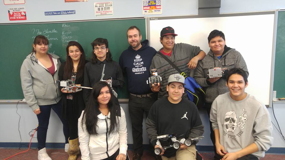 Students Learn Coding With Robots