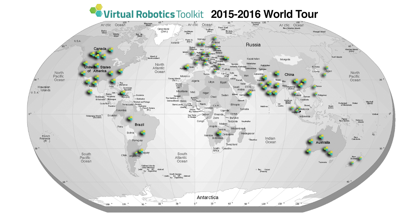 VRTWorld Map